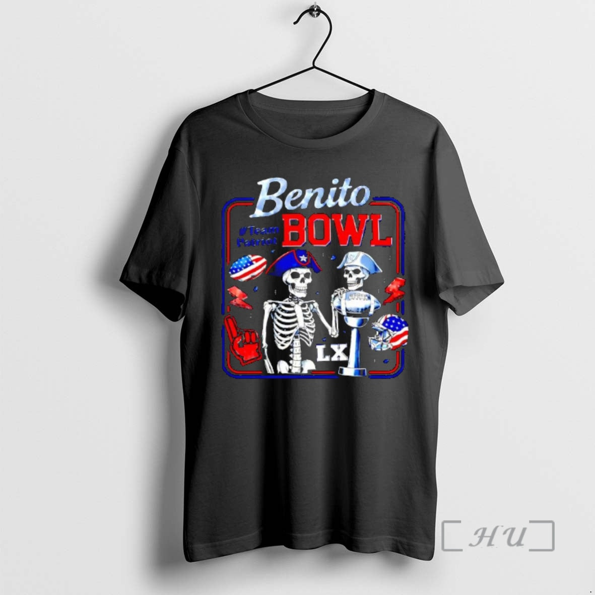 Officials Benito Bowl Team Patriot Vintage Skeleton T-Shirts, Hoodie, Sweatshirt | TeeBloomCo.com
