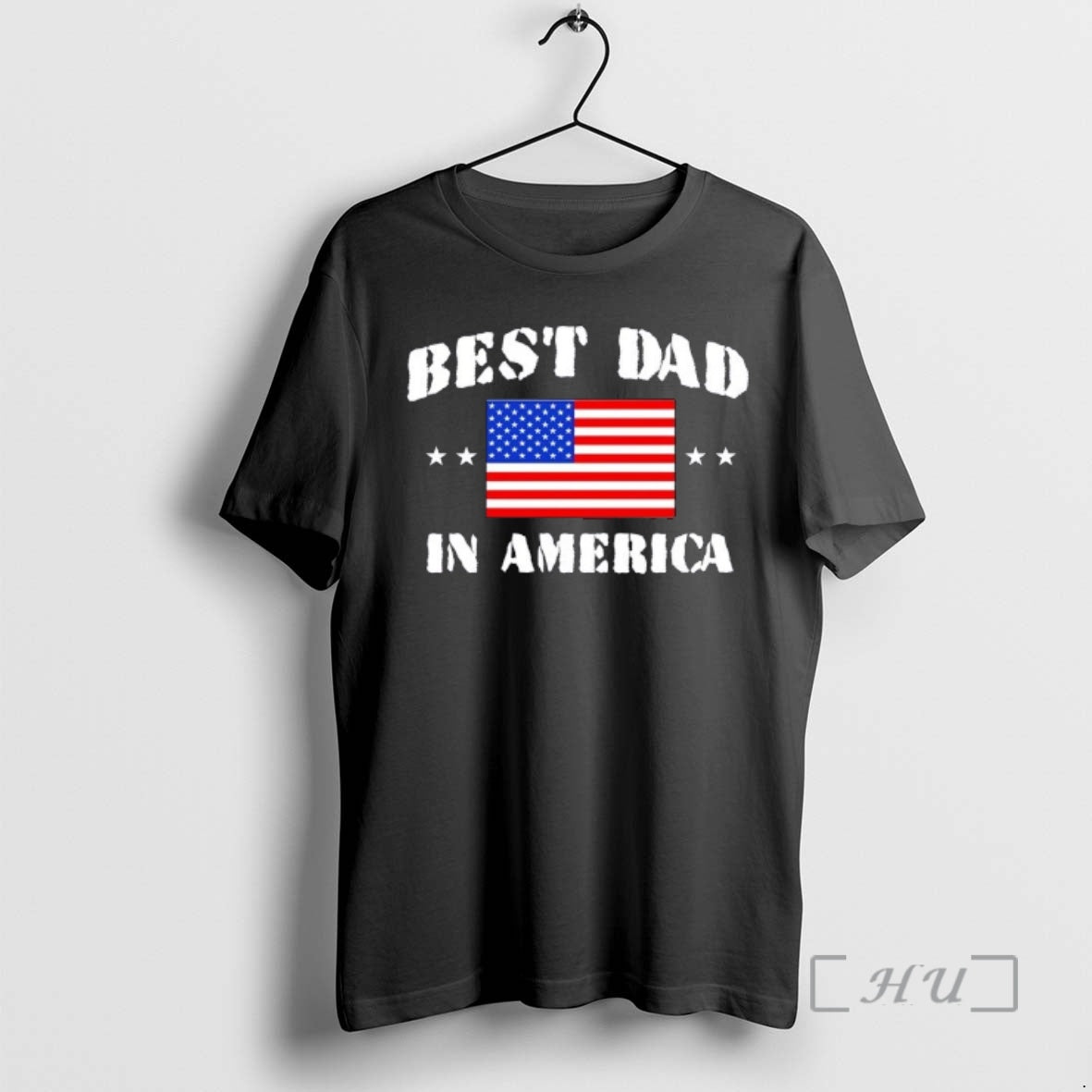 Officials Best Dad In America And Best Papa In The World Usa Flag Premium T-Shirts, Hoodie, Sweatshirt | TeeBloomCo.com