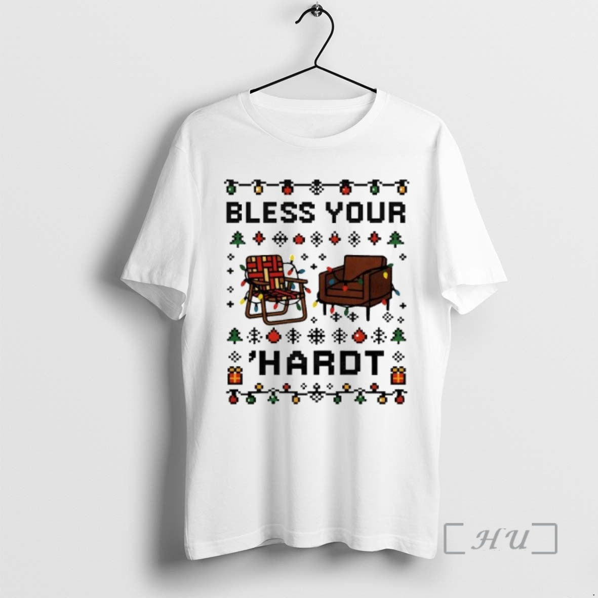 Officials Bless Your Hardt Ugly Christmas Ornaments T-Shirts, Hoodie, Sweatshirt | TeeBloomCo.com