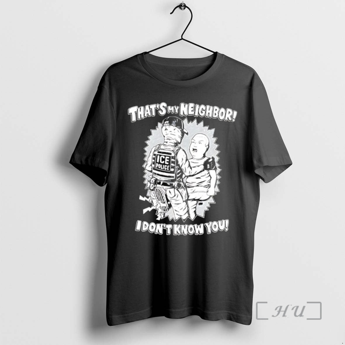 Officials Bobby Hill Thats My Neighbor I Dont Know You T-Shirts, Hoodie, Sweatshirt | TeeBloomCo.com