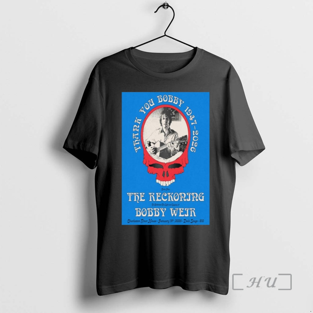 Officials Bobby Weir Charleston Pour House January 14 2026 Tour T-Shirts, Hoodie, Sweatshirt | TeeBloomCo.com