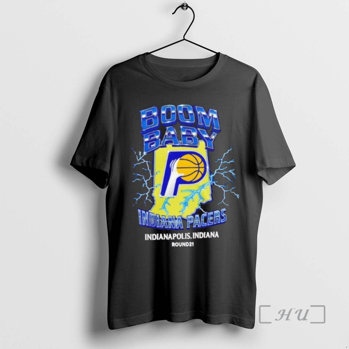 Officials Boom Baby Exclusive Indiana Pacers Moments Mixtapes 2 Sided T-Shirts, Hoodie, Sweatshirt | TeeBloomCo.com