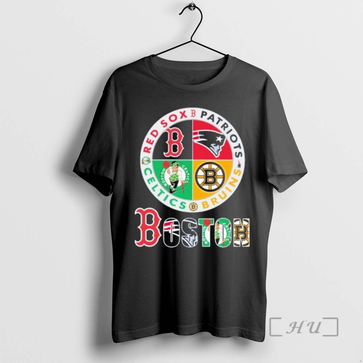 Officials Boston Red Sox Patriots Bruins Celtics Logo T-Shirts, Hoodie, Sweatshirt | TeeBloomCo.com