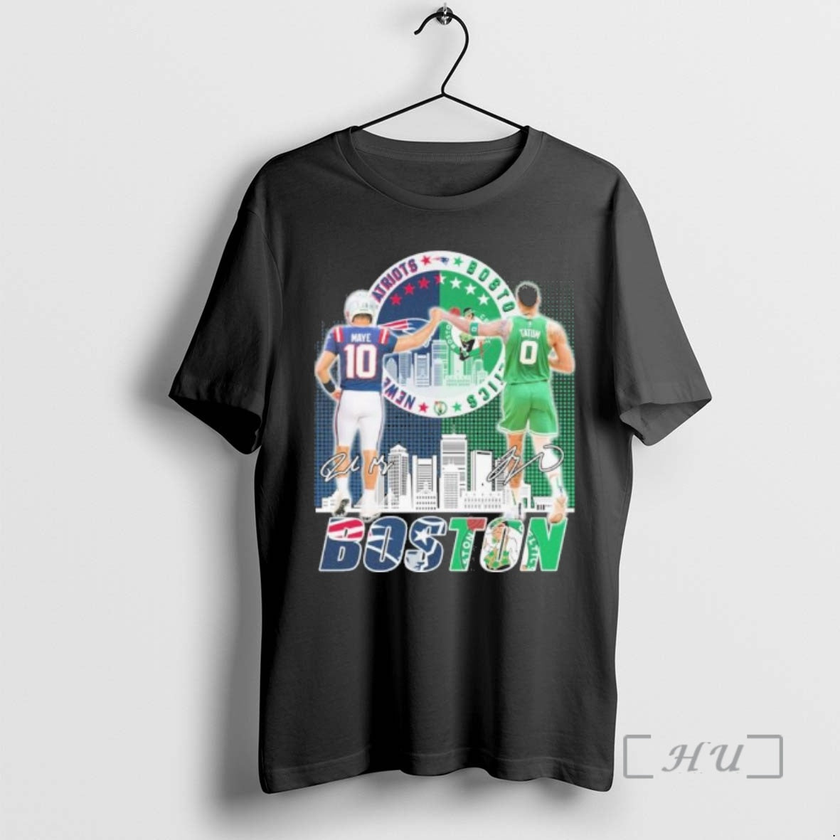Officials Boston Sports Teams Drake Maye And Jayson Tatum T-Shirts, Hoodie, Sweatshirt | TeeBloomCo.com