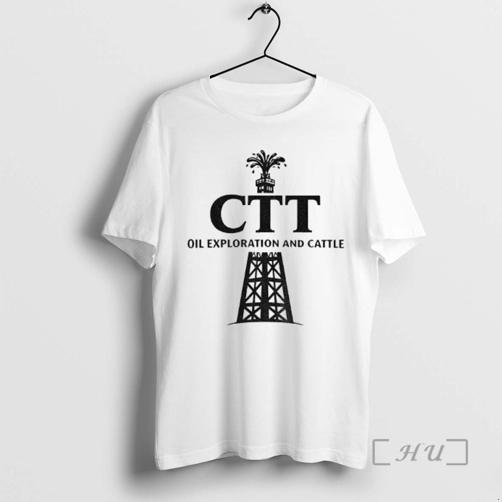 Officials Ctt Oil Exploration And Cattle Oil Derrick Logo T-Shirts, Hoodie, Sweatshirt | TeeBloomCo.com