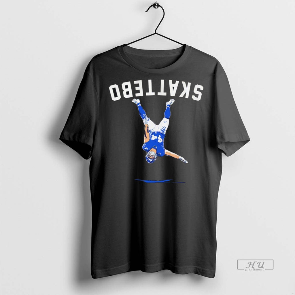 Officials Cam Skattebo New York Giants Td Flip Tee Shirt Sweater