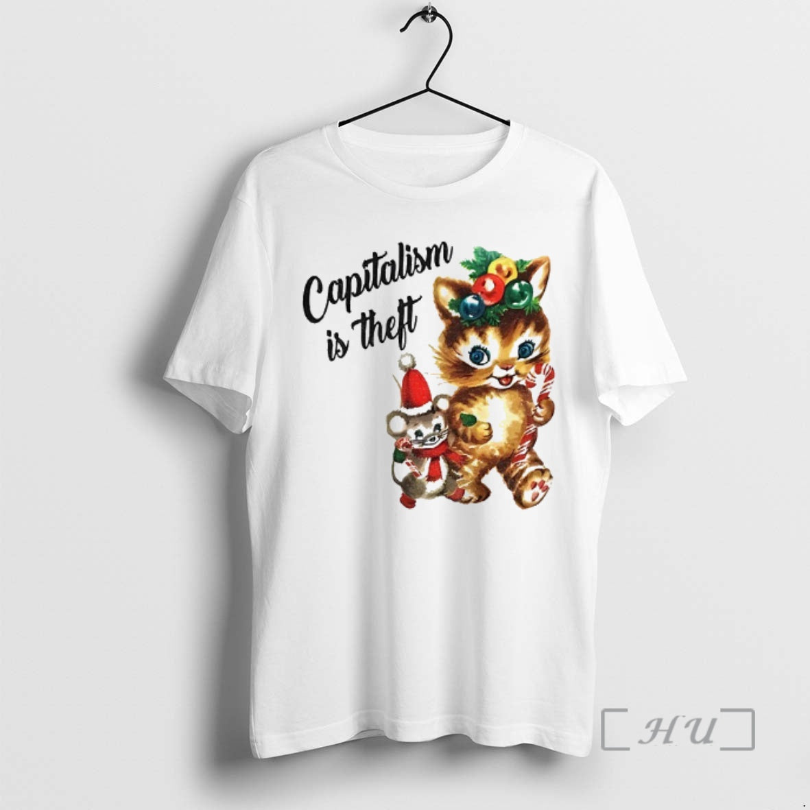 Officials Capitalism Is Theft Holiday Anti Capitalist T-Shirts, Hoodie, Sweatshirt | TeeBloomCo.com