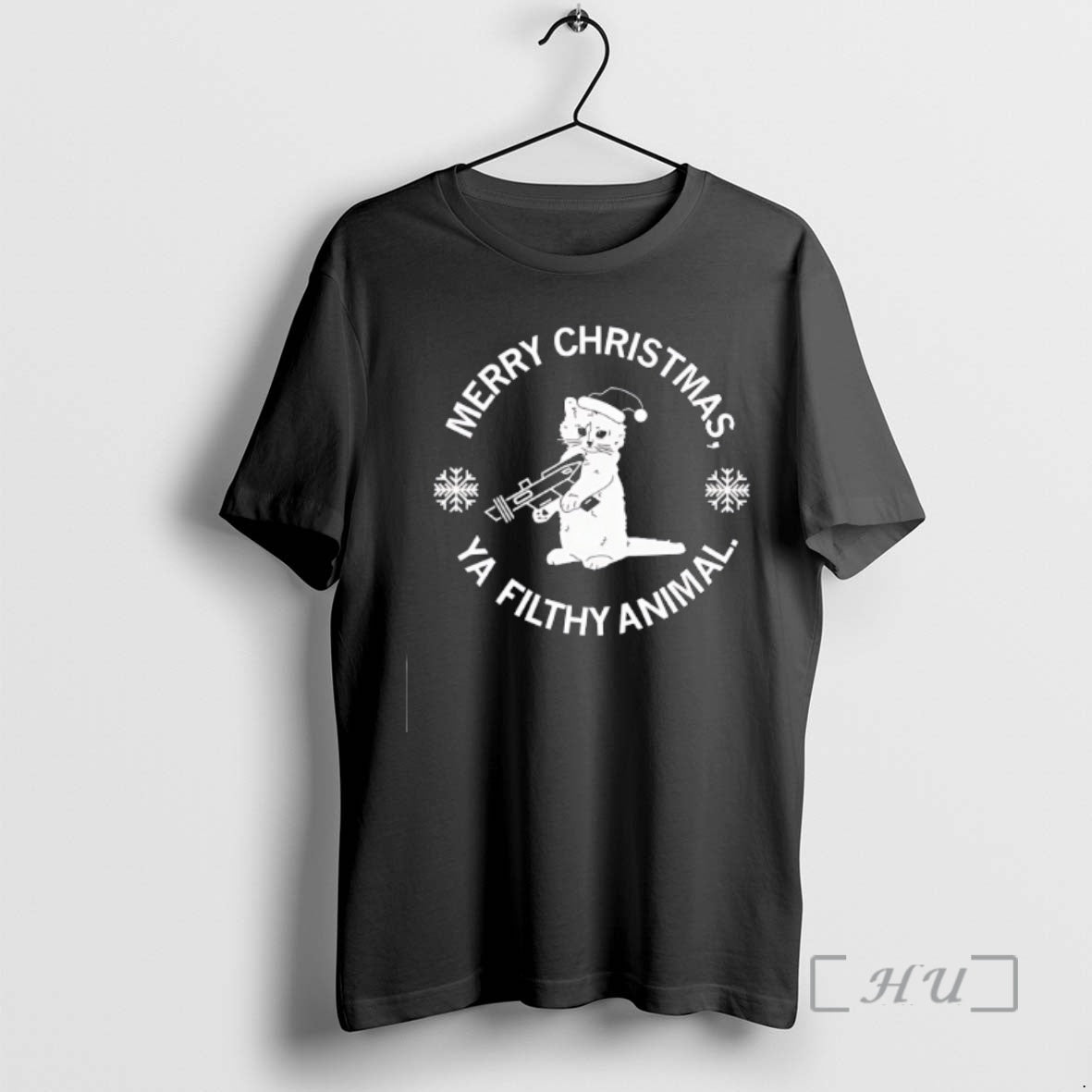 Officials Cat Merry Christmas Ya Filthy Animal T-Shirts, Hoodie, Sweatshirt | TeeBloomCo.com