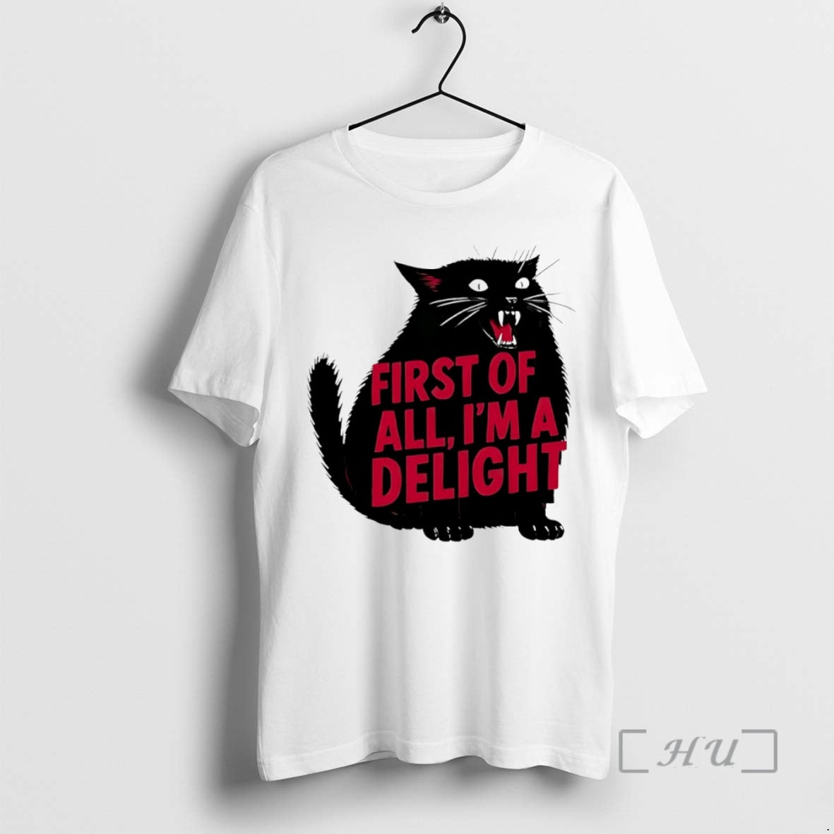 Officials Cat First Of All Im A Delight Circle T-Shirts, Hoodie, Sweatshirt | TeeBloomCo.com