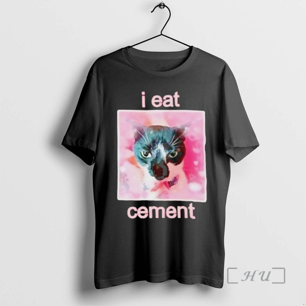 Officials Cat Funny I Eat Cement T-Shirts, Hoodie, Sweatshirt | TeeBloomCo.com