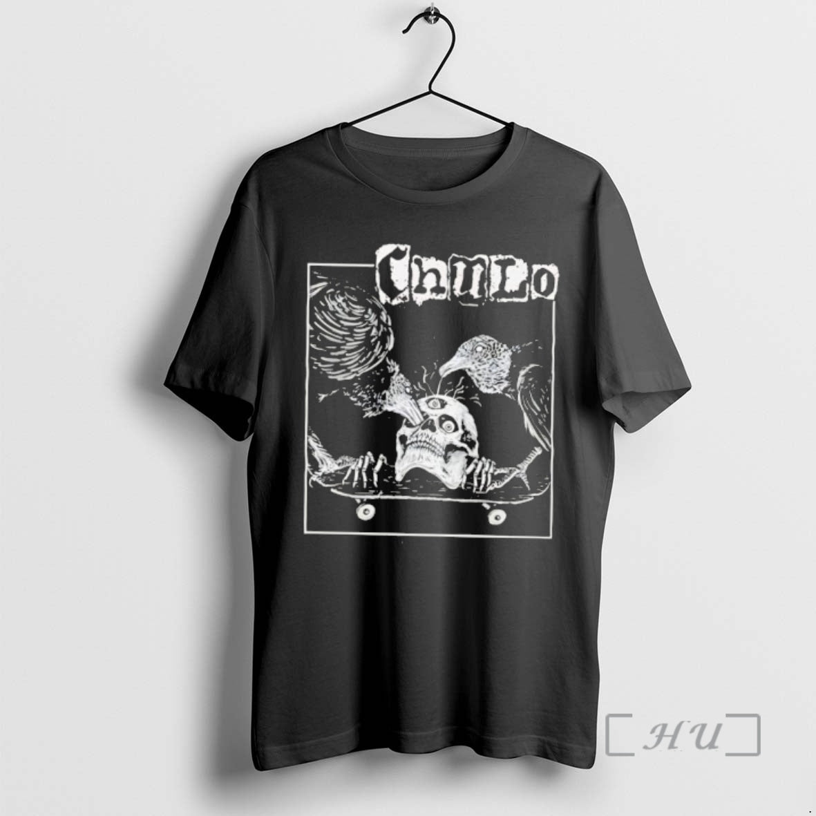 Officials Chaudo Skull Ravens Retro T-Shirts, Hoodie, Sweatshirt | TeeBloomCo.com