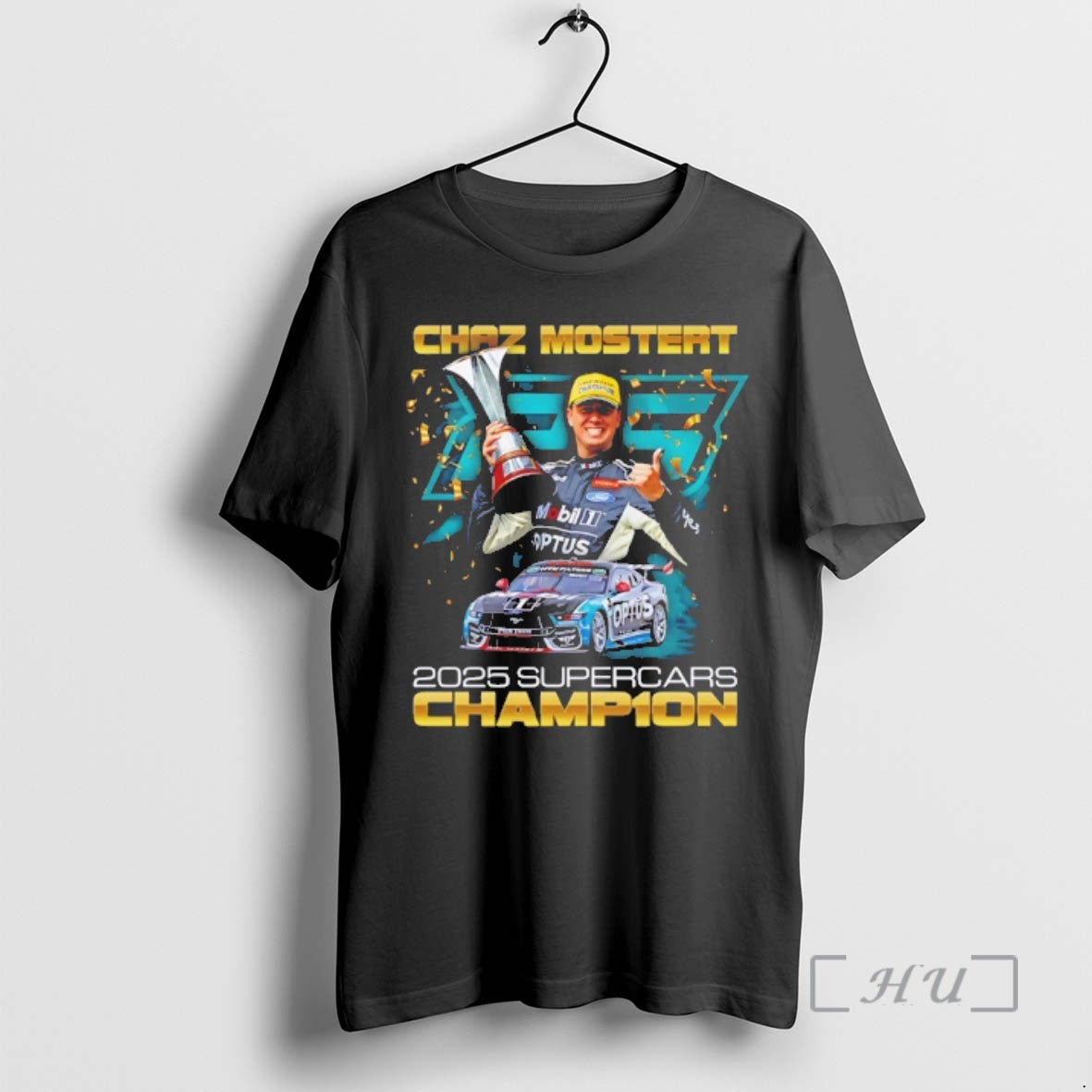Officials Chaz Mostert 2025 Supercars Champions T-Shirts, Hoodie, Sweatshirt | TeeBloomCo.com