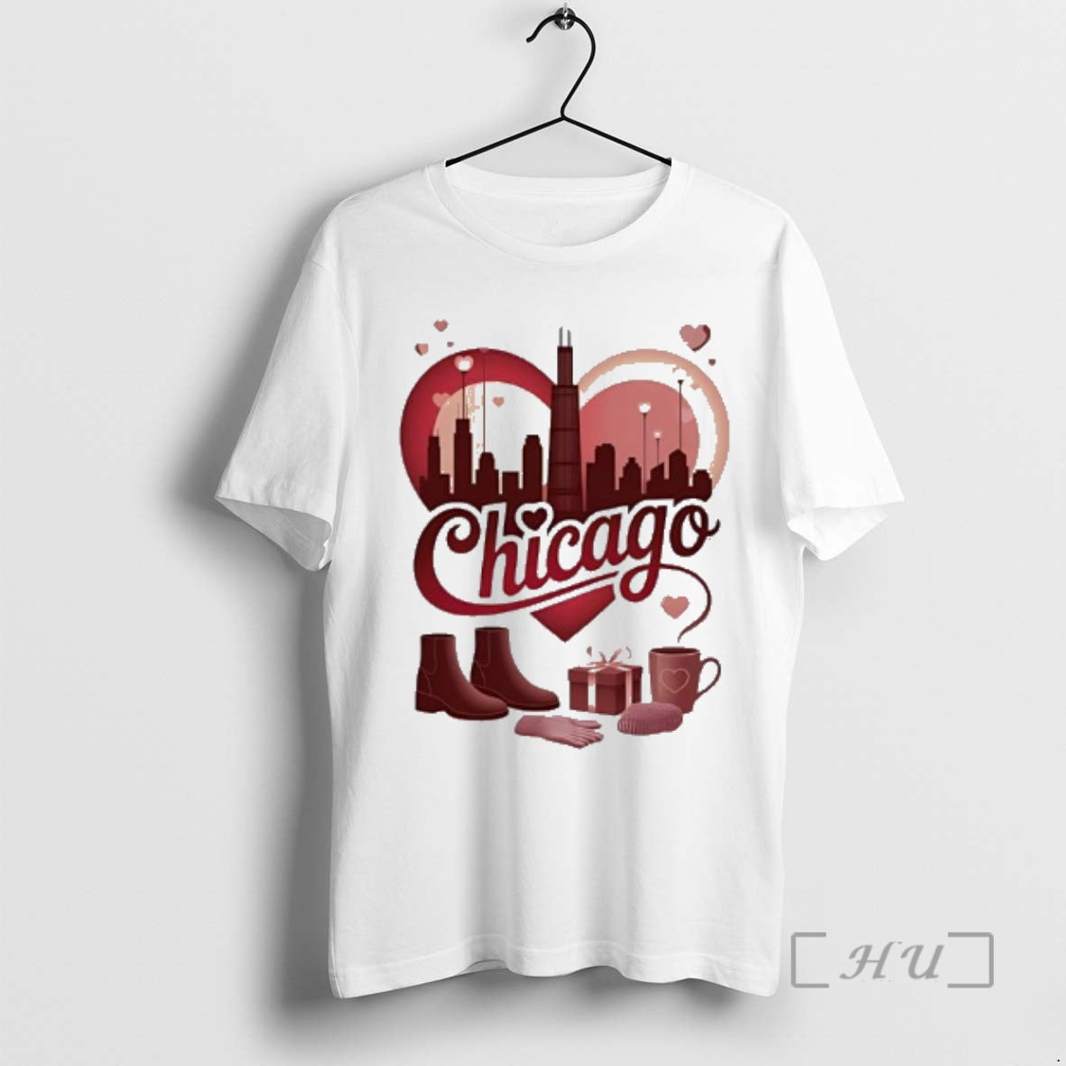 Officials Chicago Valentine Love The Windy City T-Shirts, Hoodie, Sweatshirt | TeeBloomCo.com