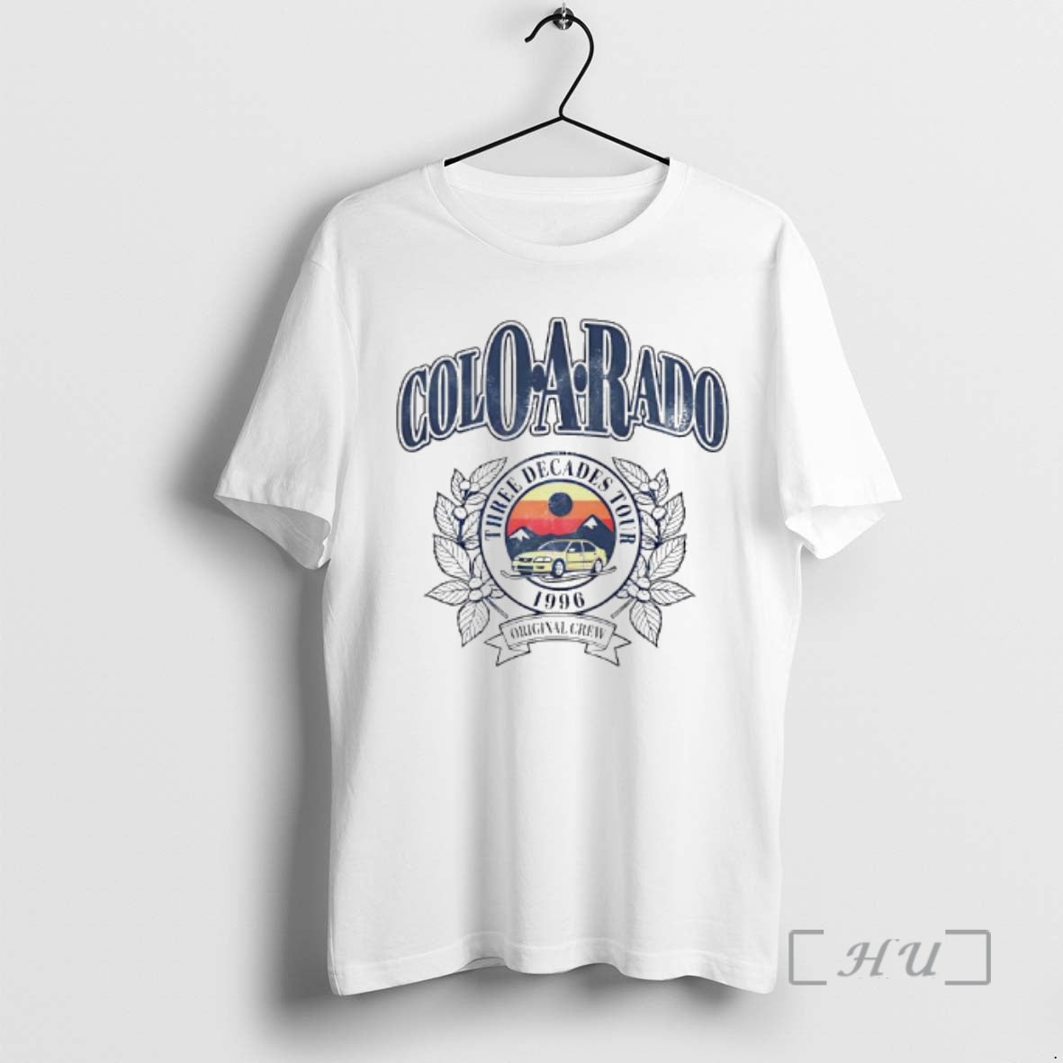 Officials Coloarado Three Decades Tour 1996 Crew Vintage Car T-Shirts, Hoodie, Sweatshirt | TeeBloomCo.com