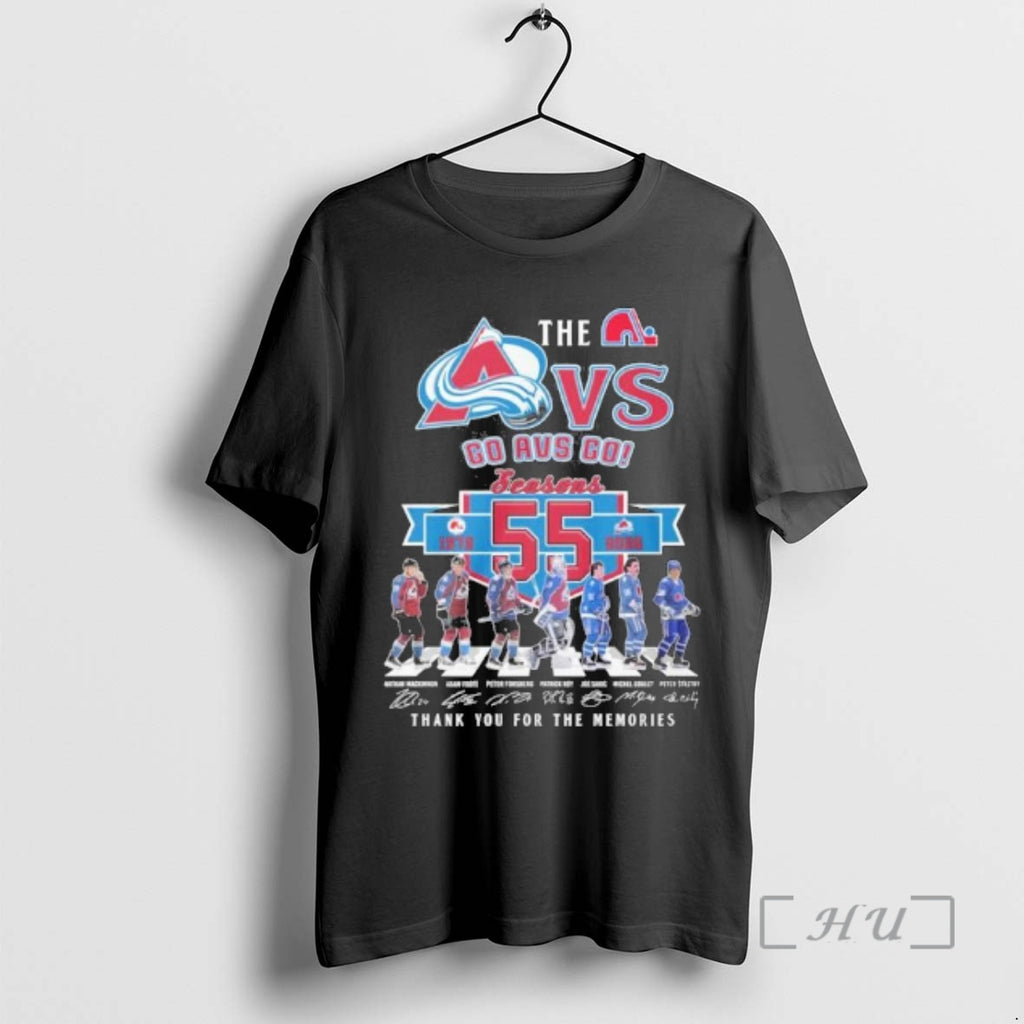 Officials Colorado Avalanche Abbey Road 55 Season Go Avs Go T-Shirts, Hoodie, Sweatshirt | TeeBloomCo.com