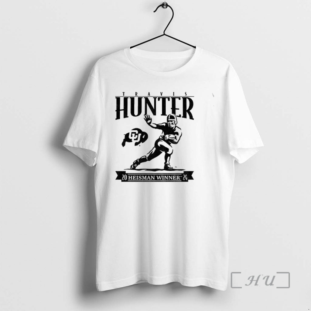 Officials Colorados 2024 Heisman Trophy Travis Hunter T-Shirts, Hoodie, Sweatshirt | TeeBloomCo.com