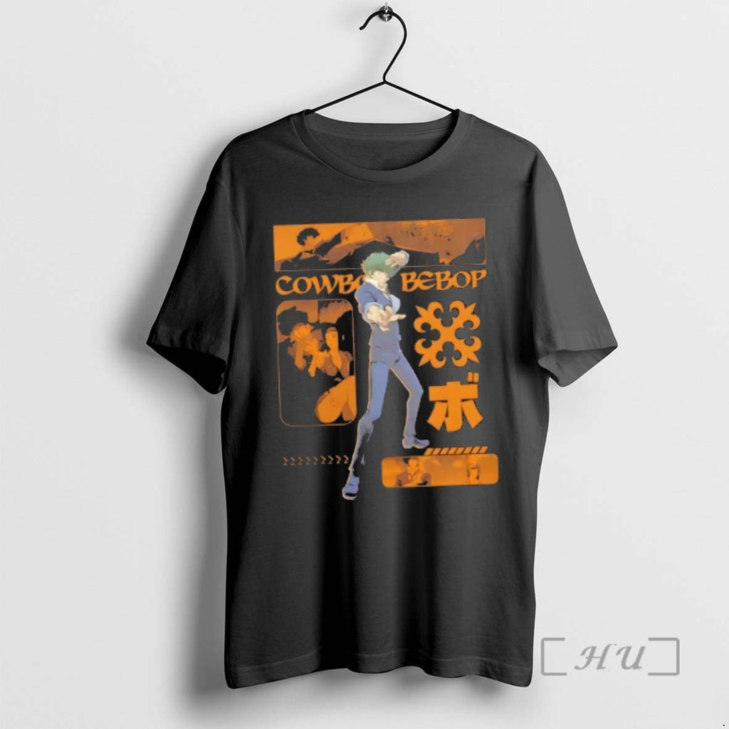 Officials Cowboy Beebop Spike Spiegel Anime Graphic T-Shirts, Hoodie, Sweatshirt | TeeBloomCo.com