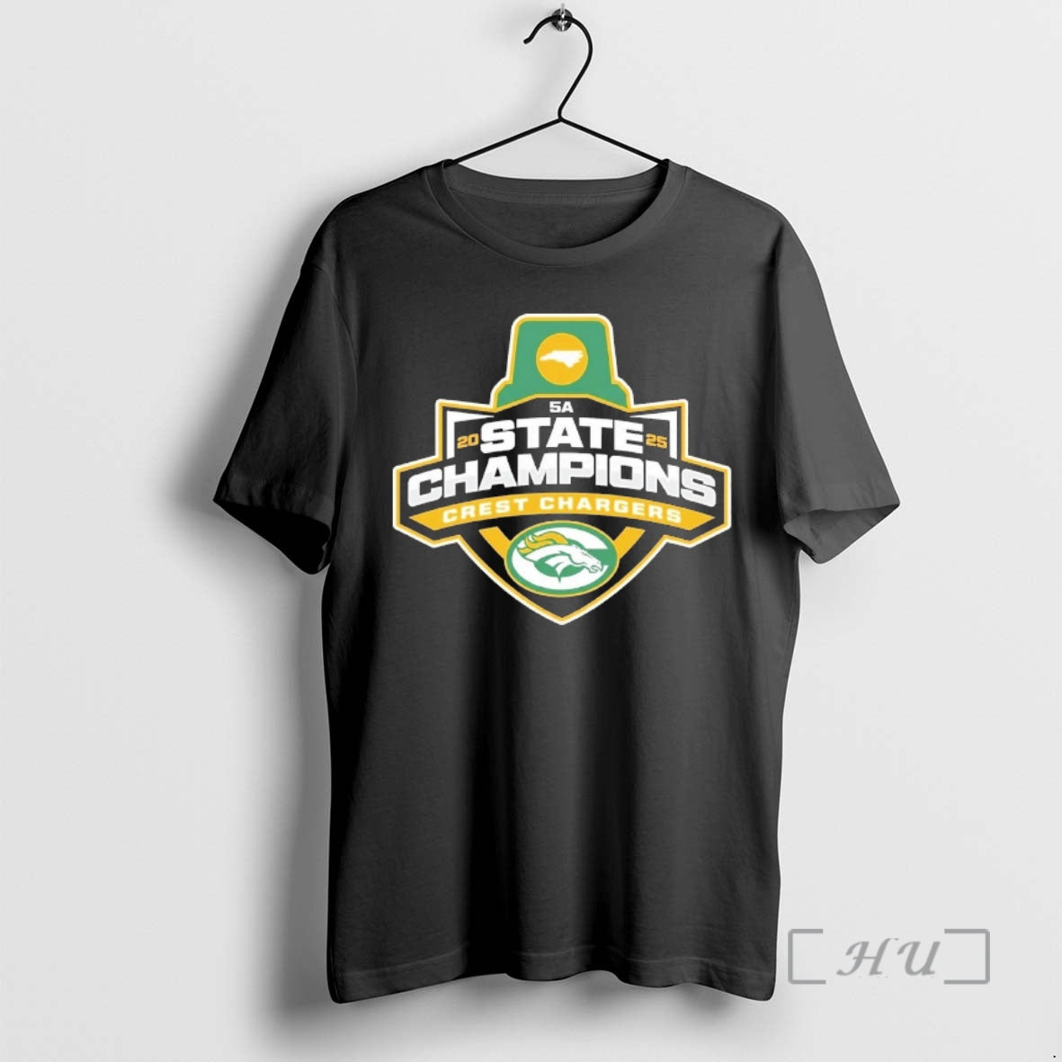 Officials Crest Chargers Nc 5a State Champions 2025 T-Shirts, Hoodie, Sweatshirt | TeeBloomCo.com