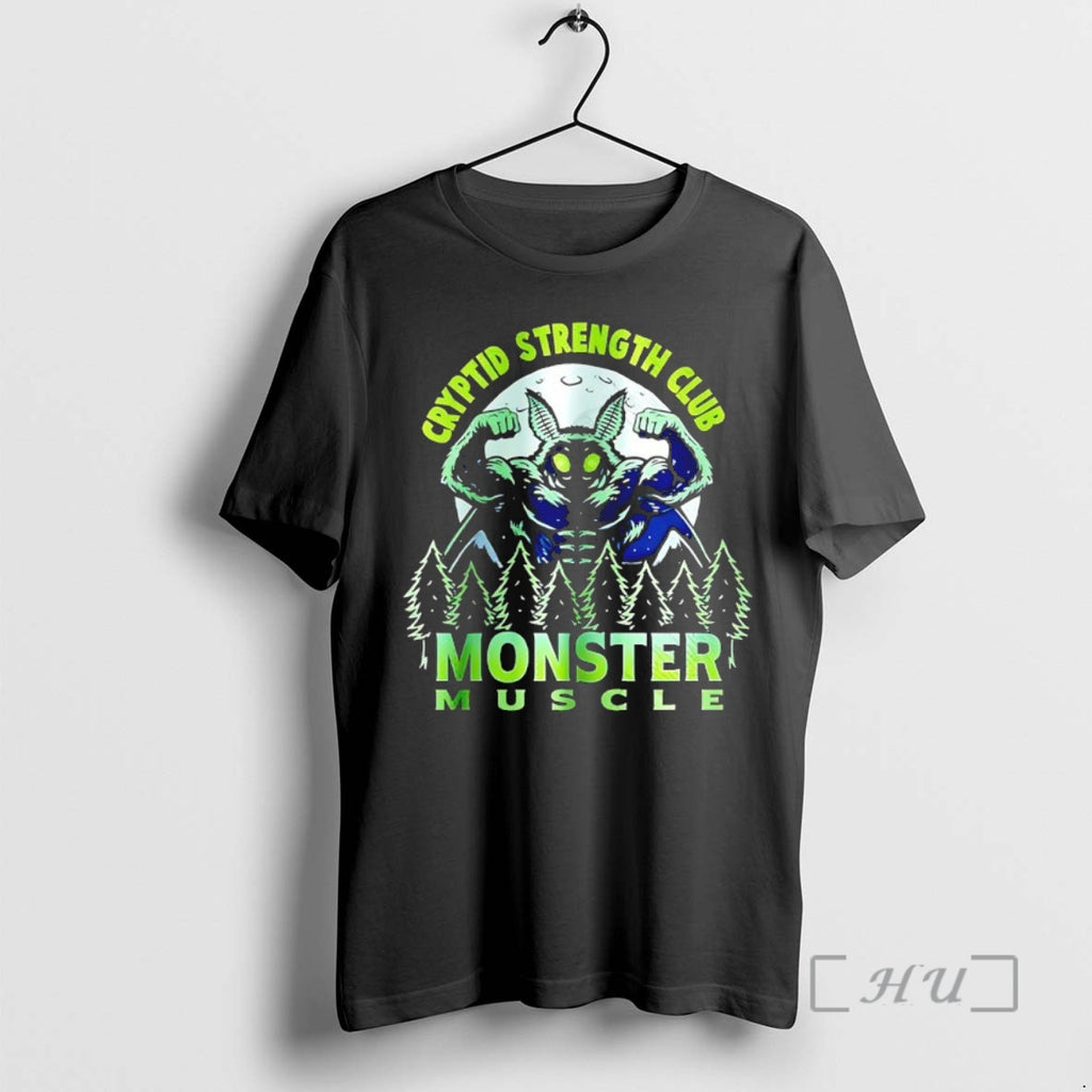 Officials Cryptid Strength Club Monster Muscle T-Shirts, Hoodie, Sweatshirt | TeeBloomCo.com