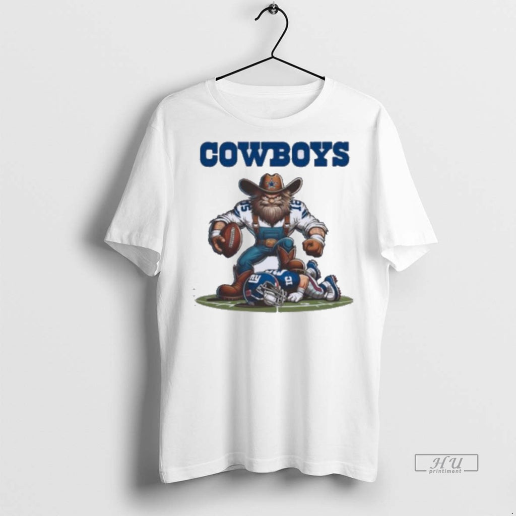 Officials Dallas Cowboys Vs New York Giants Mascot Rivalries 2025 Tee Shirt Sweater