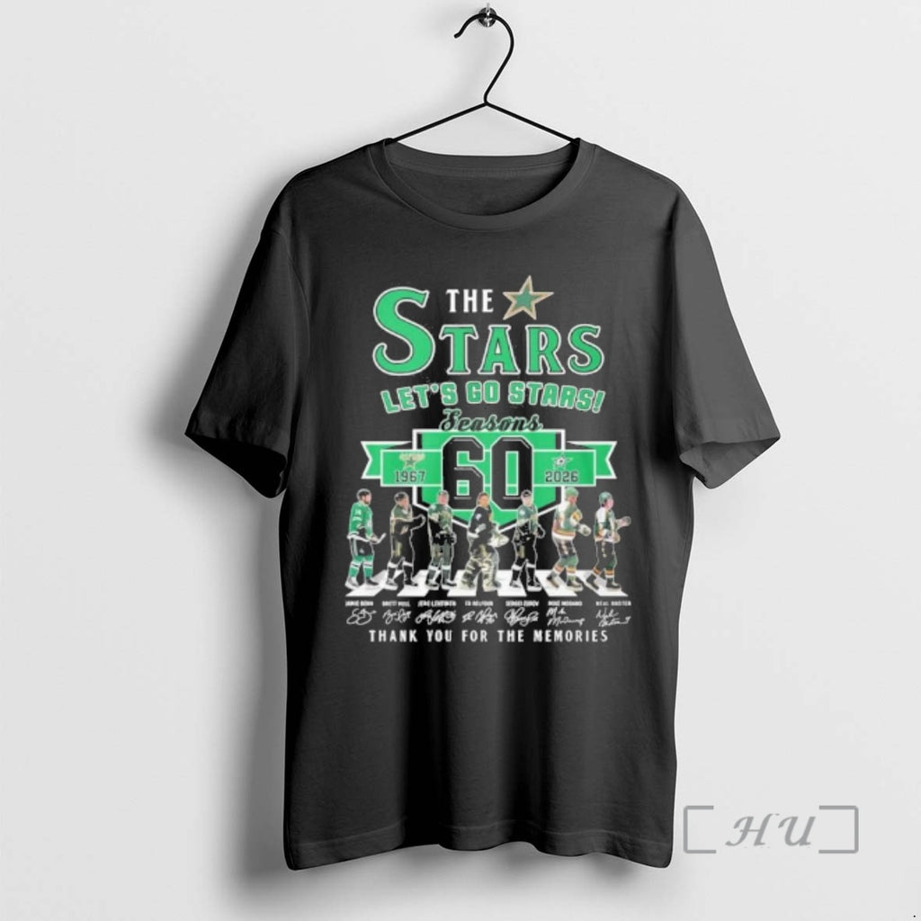 Officials Dallas Stars Abbey Road 60 Seasons Lets Go Stars T-Shirts, Hoodie, Sweatshirt | TeeBloomCo.com