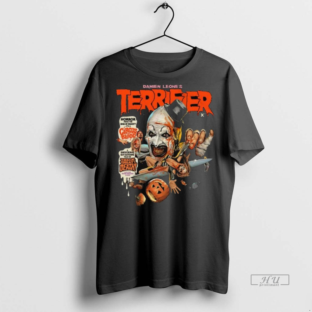 Officials Damien Leones Terrifier Long Sleve Tee Shirt Sweater