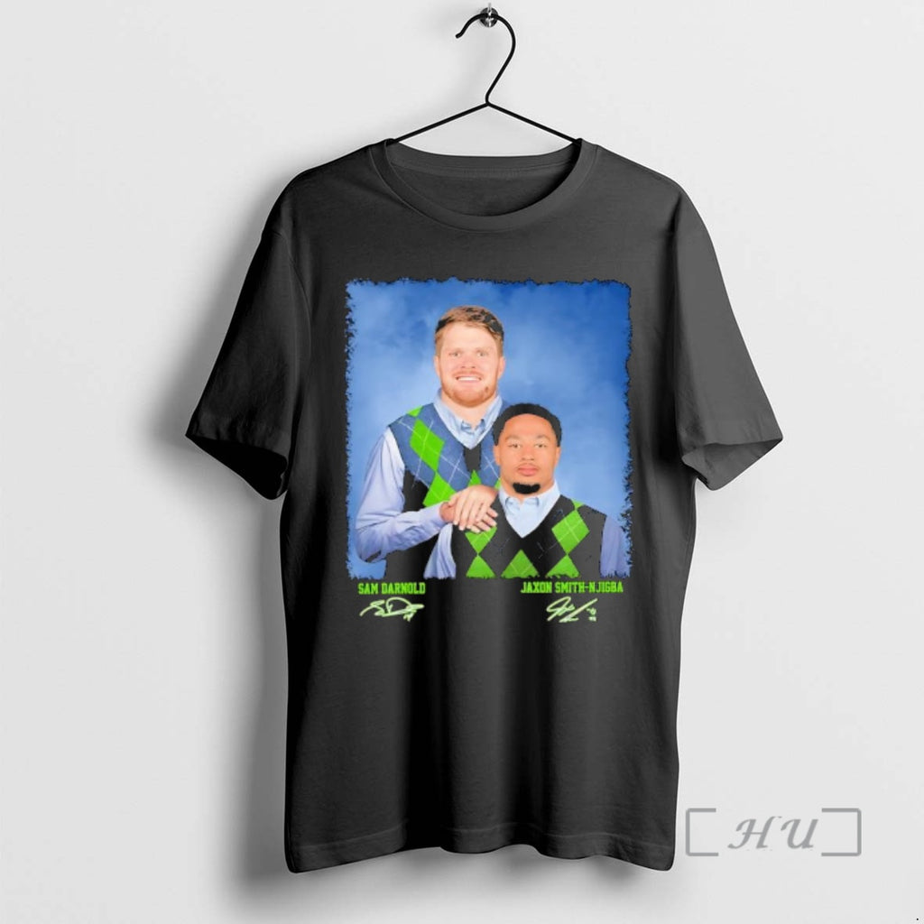 Officials Darnold Smith Football Step Bros Signatures Graphic T-Shirts, Hoodie, Sweatshirt | TeeBloomCo.com