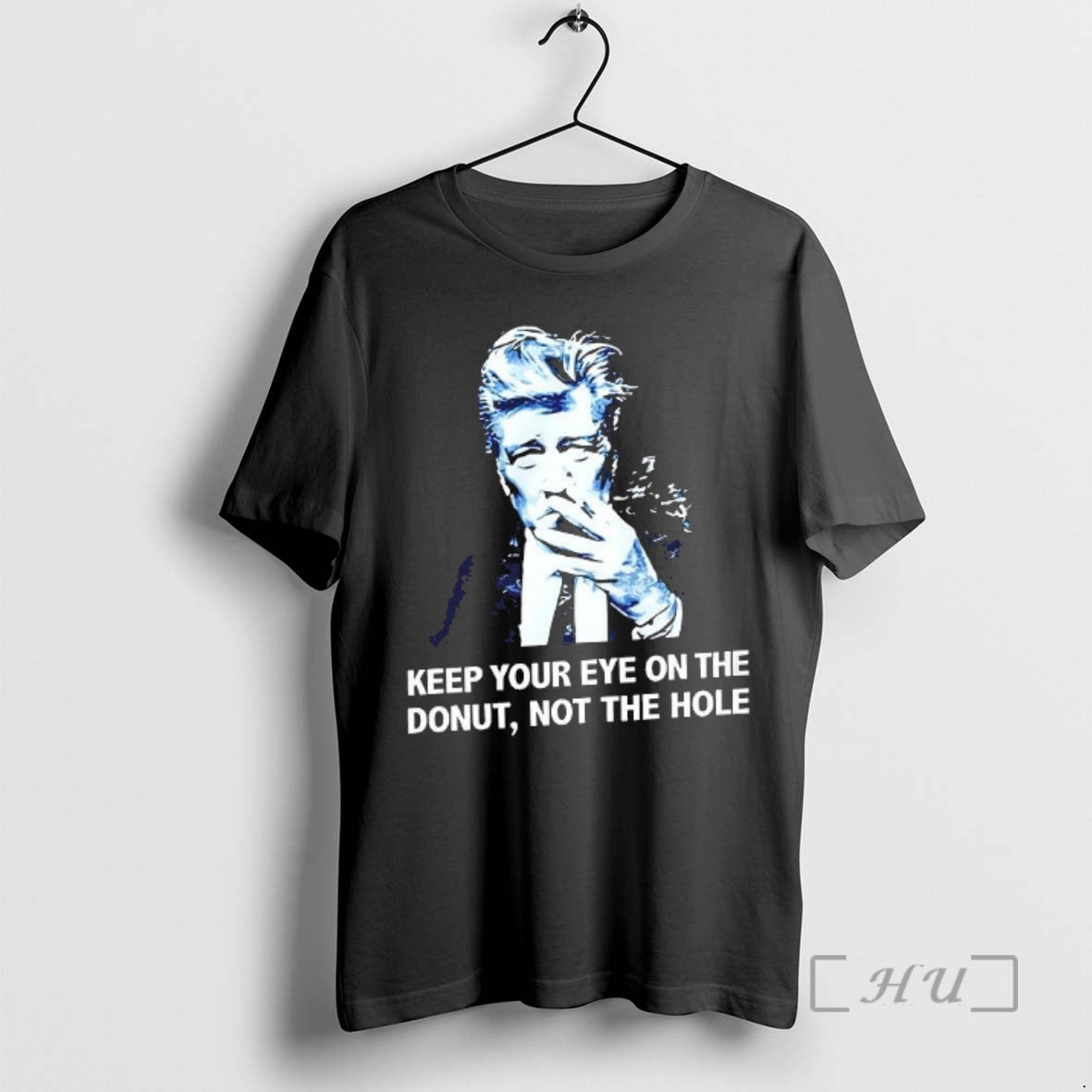 Officials David Lynch Keep Your Eye On The Donut Not The Hole Woman Premium T-Shirts, Hoodie, Sweatshirt | TeeBloomCo.com