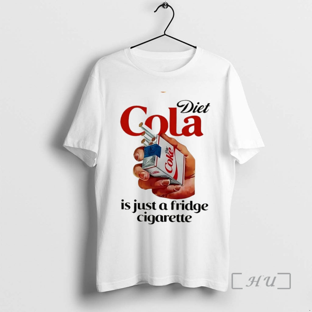 Officials Diet Cola Is Just A Fridge Cigarette Circle T-Shirts, Hoodie, Sweatshirt | TeeBloomCo.com