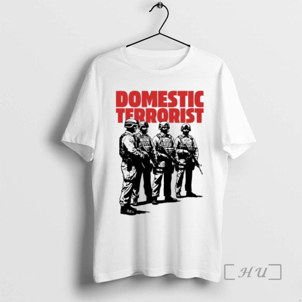 Officials Domestic Terrorist Fuck Ice T-Shirts, Hoodie, Sweatshirt | TeeBloomCo.com