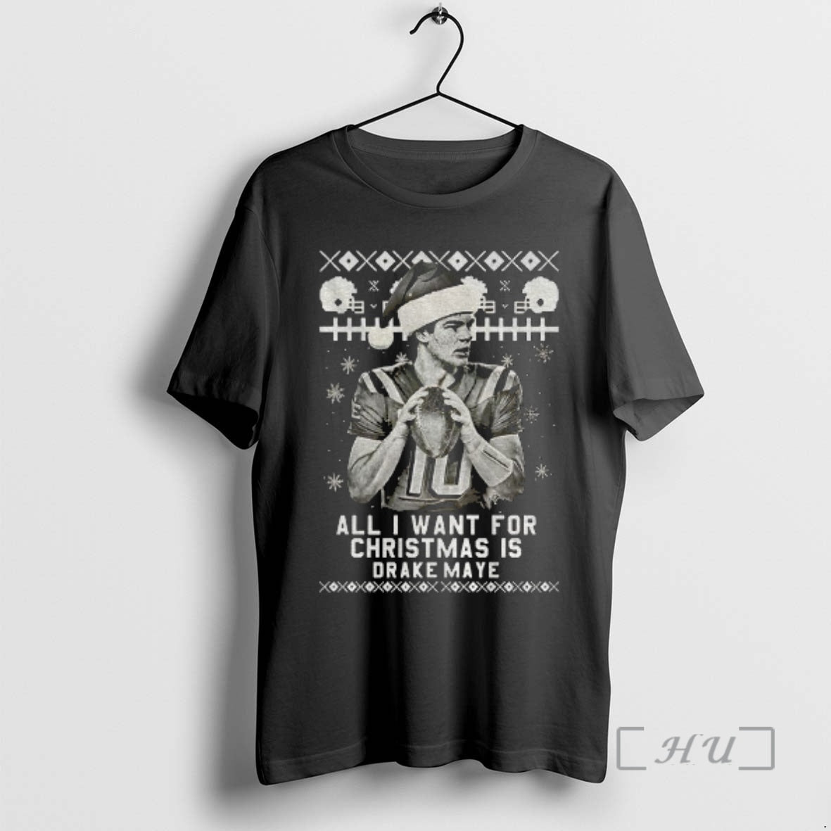 Officials Drake Maye All I Want For Christmas Vintage T-Shirts, Hoodie, Sweatshirt | TeeBloomCo.com