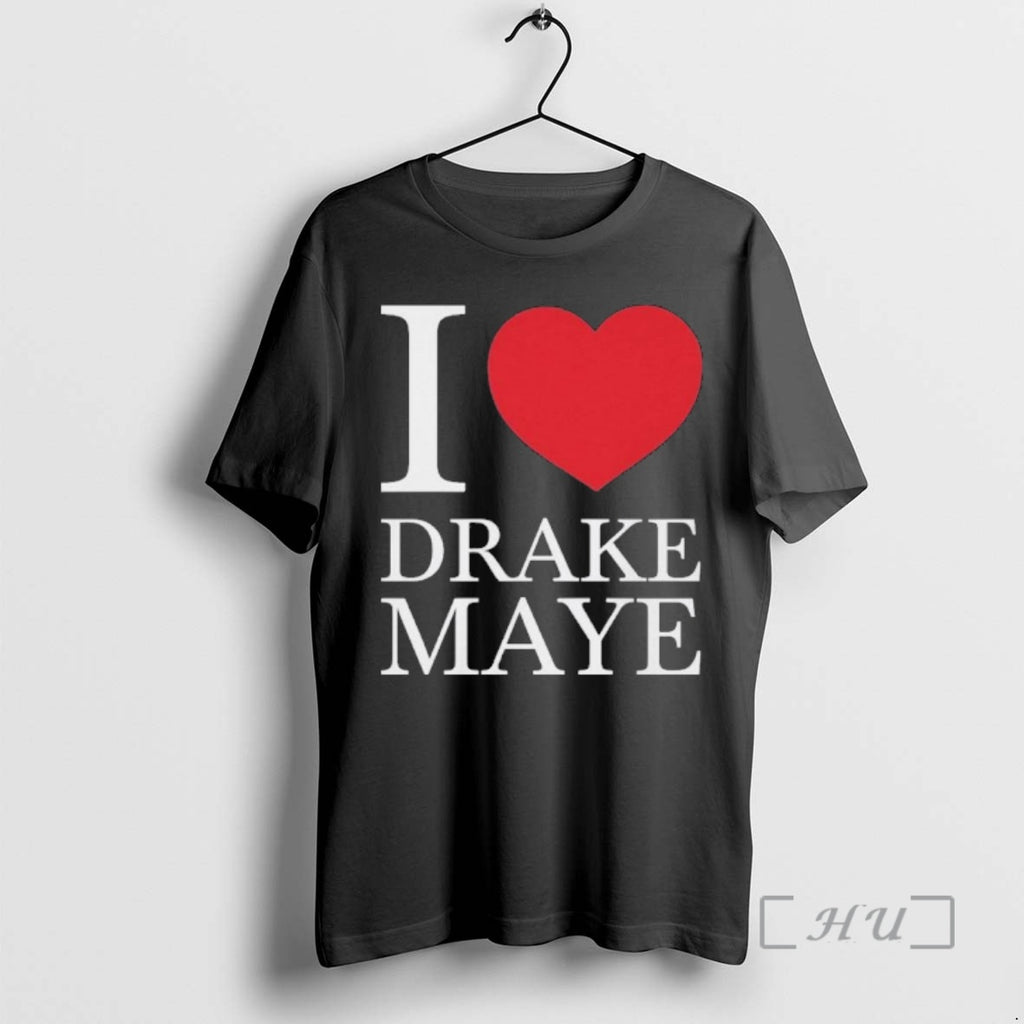 Officials Drake Maye New England I Heart Drake T-Shirts, Hoodie, Sweatshirt | TeeBloomCo.com