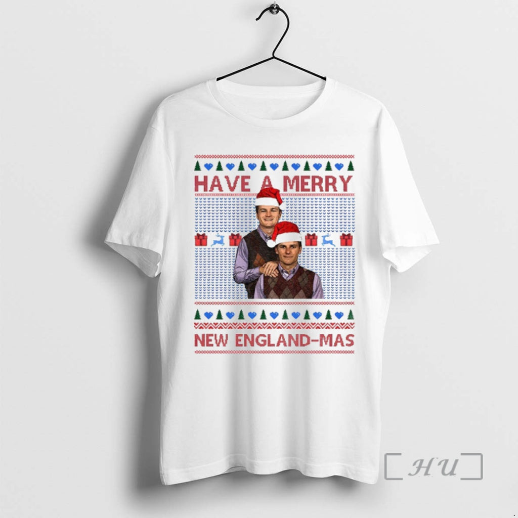 Officials Drake Maye Yearbook Photo Christmas Have A Merry New England Mas Premium T Shirts Hoodie, Sweatshirt
