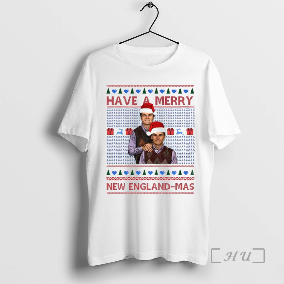 Officials Drake Maye Yearbook Photo Christmas Have A Merry New England Mas Premium T Shirts Hoodie, Sweatshirt