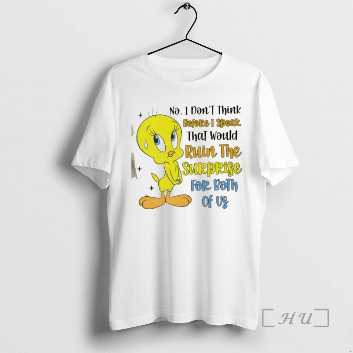 Officials Duck No I Dont Think Before I Speak That Would Ruin The Surprise For T-Shirts, Hoodie, Sweatshirt | TeeBloomCo.com