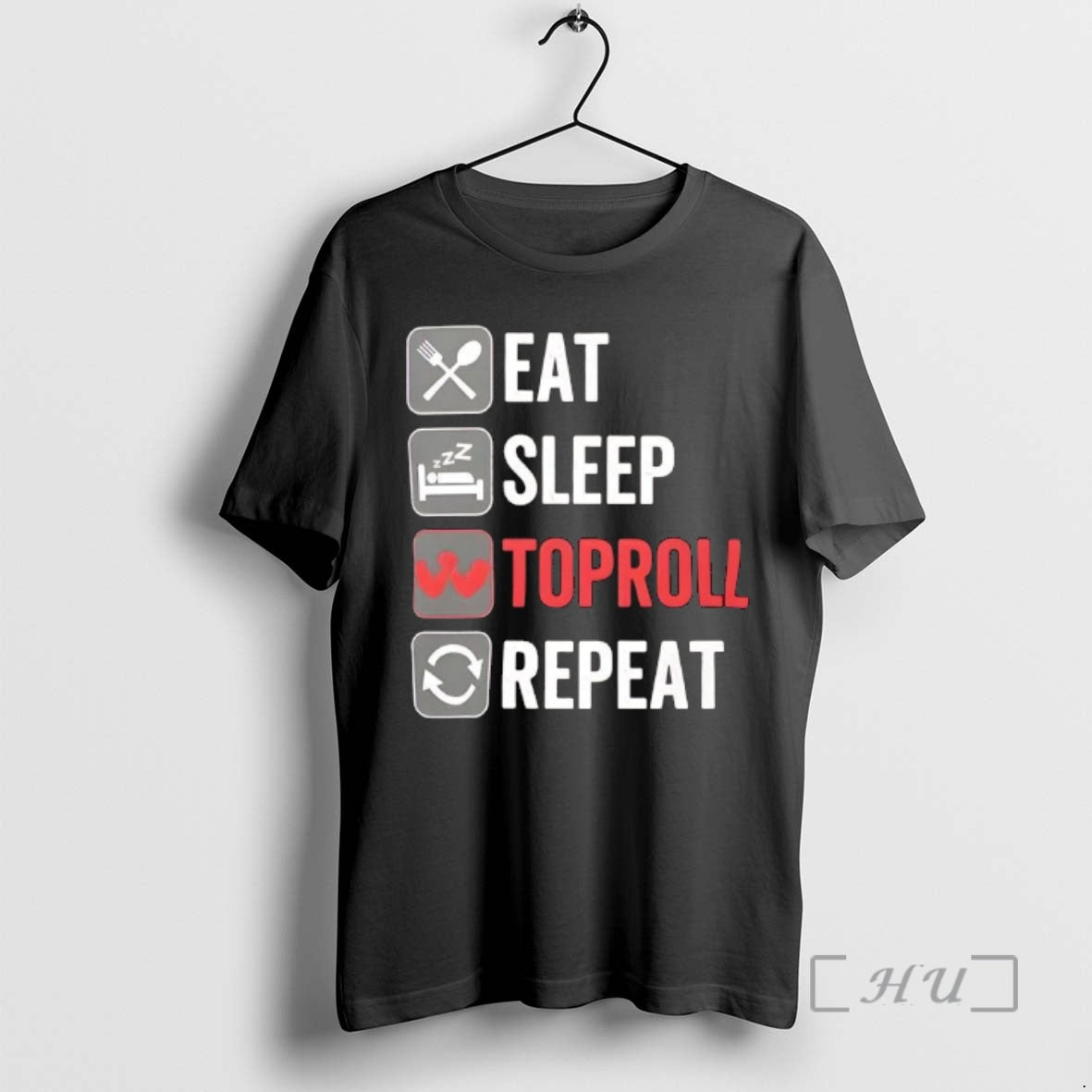 Officials Eat Sleep Toproll Repeat Armwrestling T-Shirts, Hoodie, Sweatshirt | TeeBloomCo.com