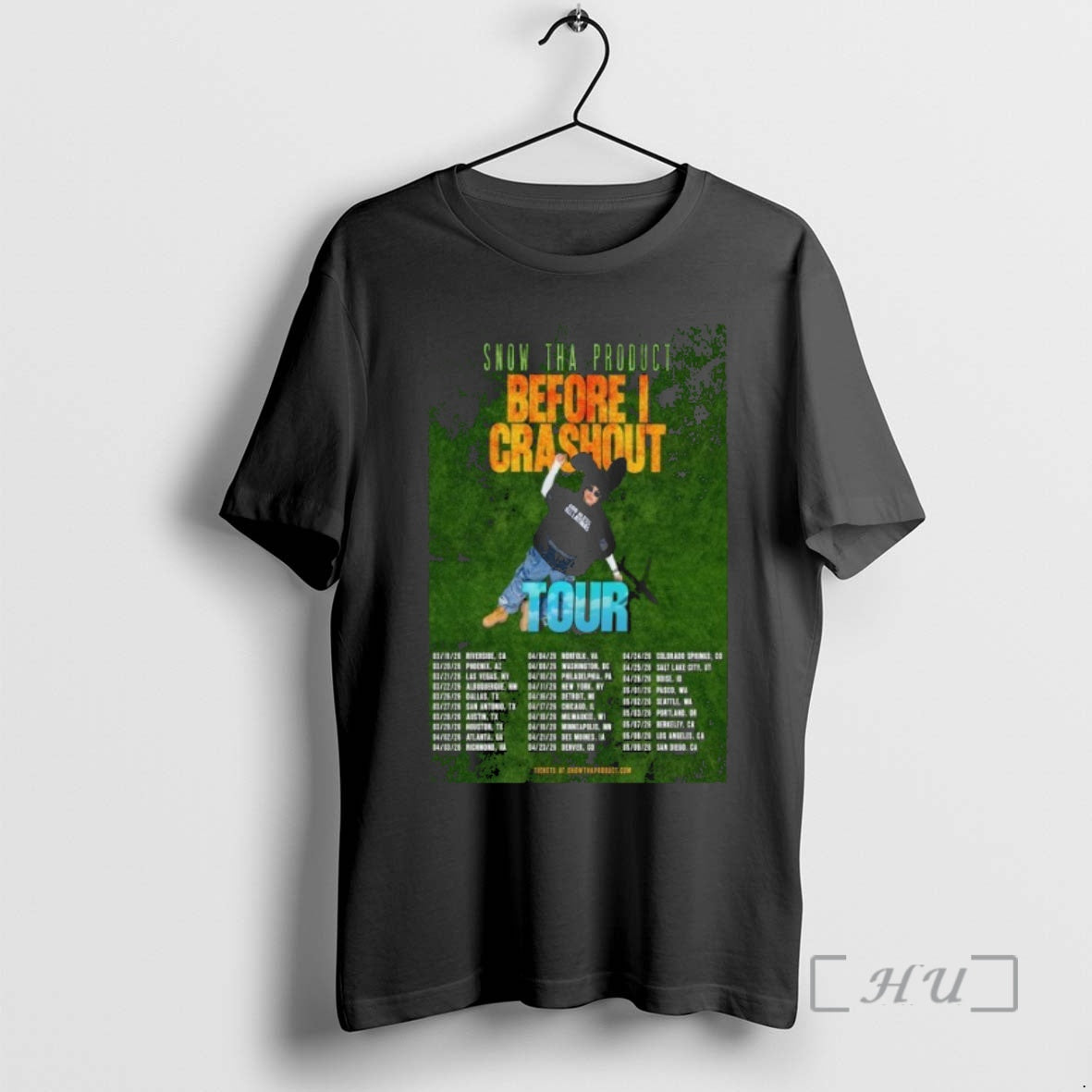 Officials Everyday Days Before I Crashout Tour 2026 Dates T-Shirts, Hoodie, Sweatshirt | TeeBloomCo.com