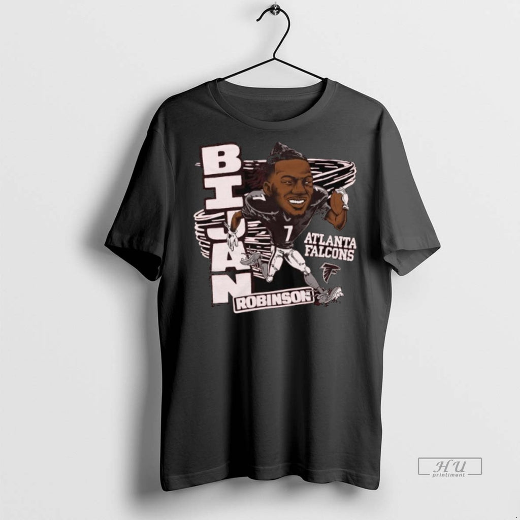 Officials Falcons Bijan Robinson Atlanta Falcons Long Sleve Tee Shirt Sweater