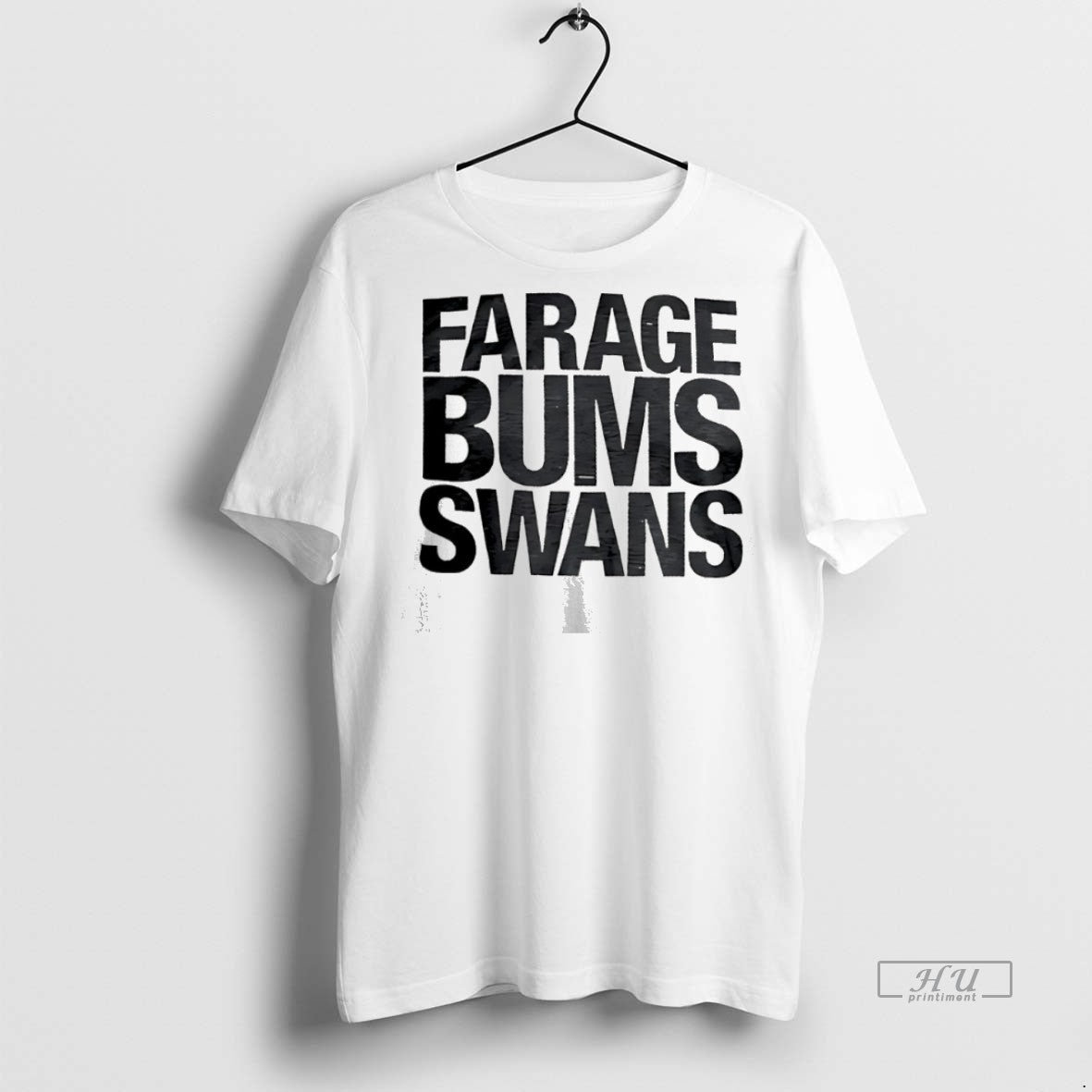Officials Farage Bums Swans Tee Shirt Sweater