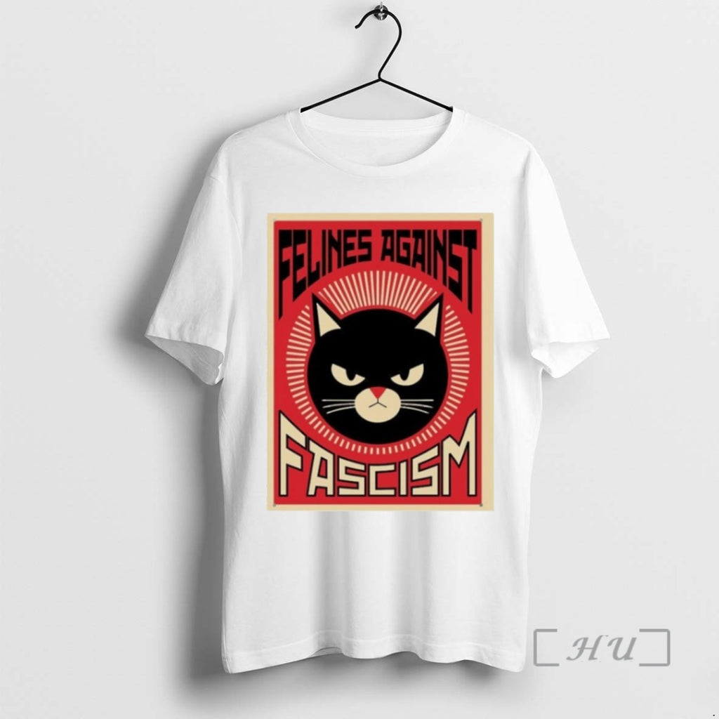 Officials Felines Against Fascism Lorenzo The Cat T-Shirts, Hoodie, Sweatshirt | TeeBloomCo.com