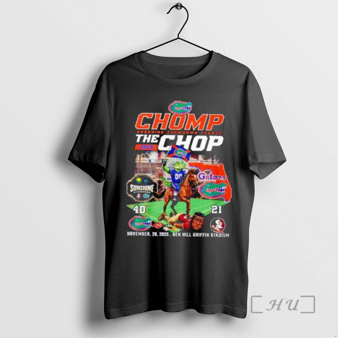 Officials Florida Gator Chomp Sunshine Snowdown Champs The Chop 2025 T-Shirts, Hoodie, Sweatshirt | TeeBloomCo.com