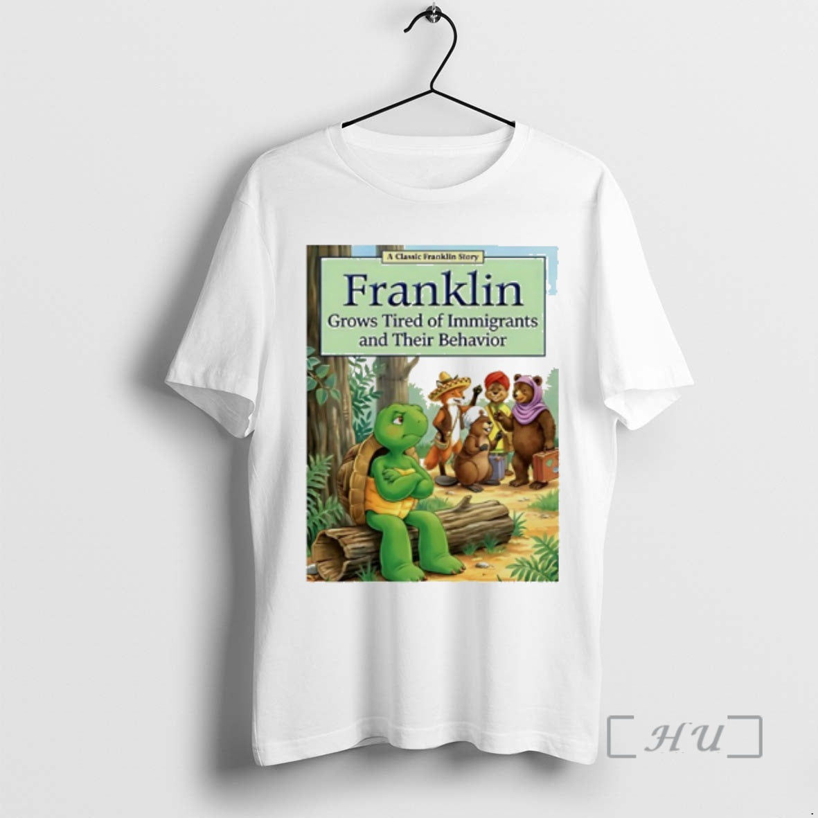 Officials Franklin Grows Tired Of Immigrants And Their Behavior T-Shirts, Hoodie, Sweatshirt | TeeBloomCo.com