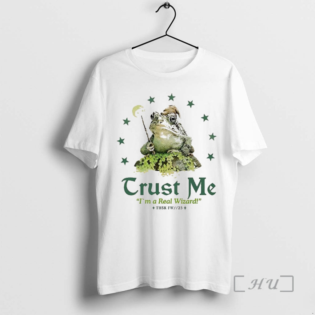Officials Frog Crust Me Im A Real Wizard T-Shirts, Hoodie, Sweatshirt | TeeBloomCo.com