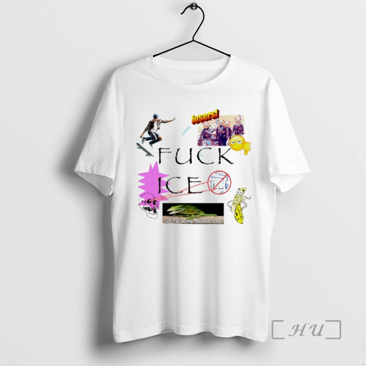 Officials Fuck Ice Ice Freaking Suuuuuucks Losers T-Shirts, Hoodie, Sweatshirt | TeeBloomCo.com
