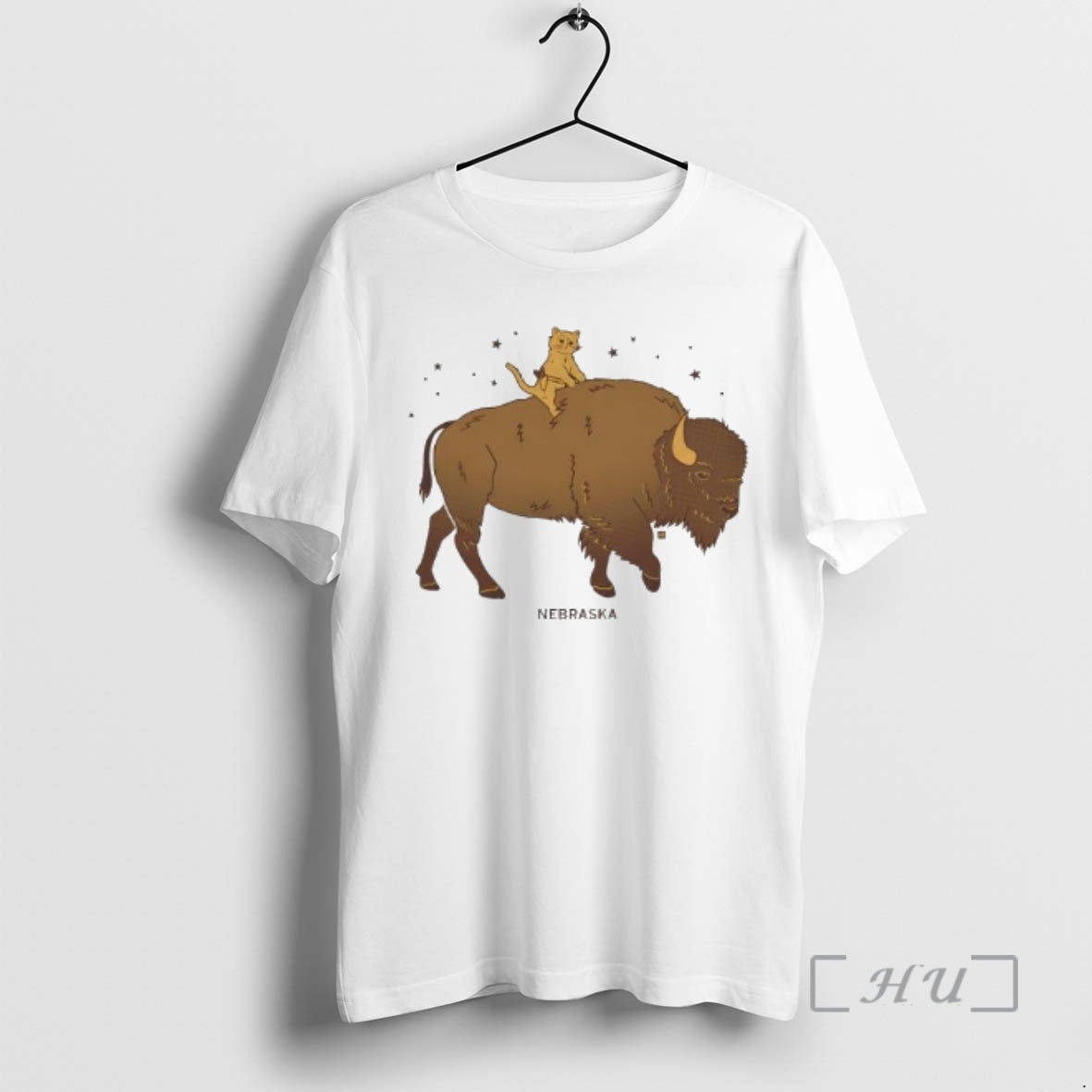 Officials Gary Riding Bison Cat Nebraska T-Shirts, Hoodie, Sweatshirt | TeeBloomCo.com
