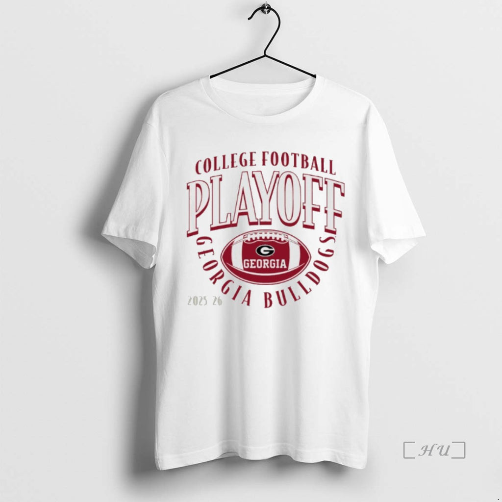 Officials Georgia Bulldogs 2025 26 College Football Playoff Curve T-Shirts, Hoodie, Sweatshirt | TeeBloomCo.com