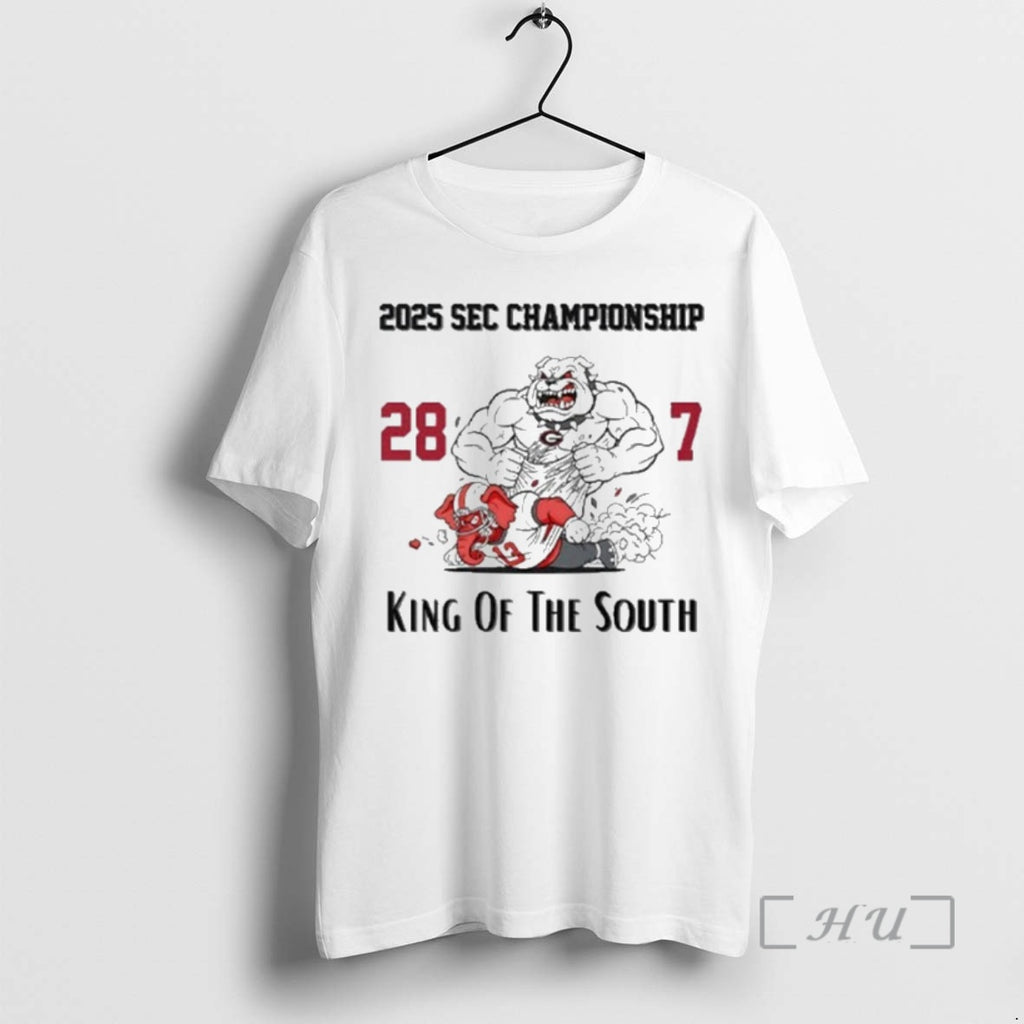 Officials Georgia Bulldogs 2025 Sec Championship 28_e2_80_937 King Of The South Boxing Mascot Premium T-Shirts, Hoodie,...