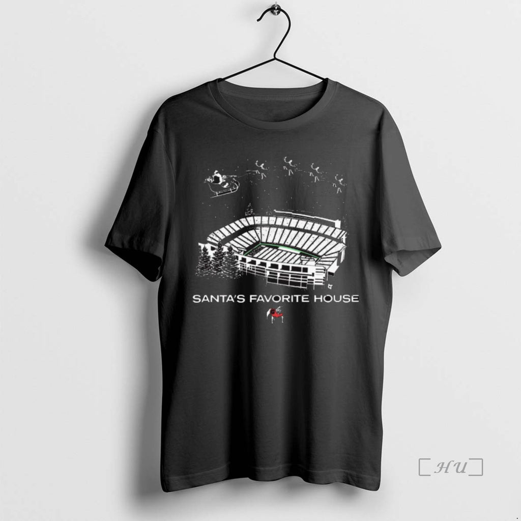 Officials Georgia Bulldogs Football Ncaa Santas Favorite House T-Shirts, Hoodie, Sweatshirt | TeeBloomCo.com
