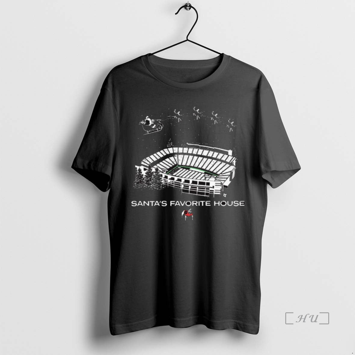 Officials Georgia Bulldogs Football Ncaa Santas Favorite House T-Shirts, Hoodie, Sweatshirt | TeeBloomCo.com