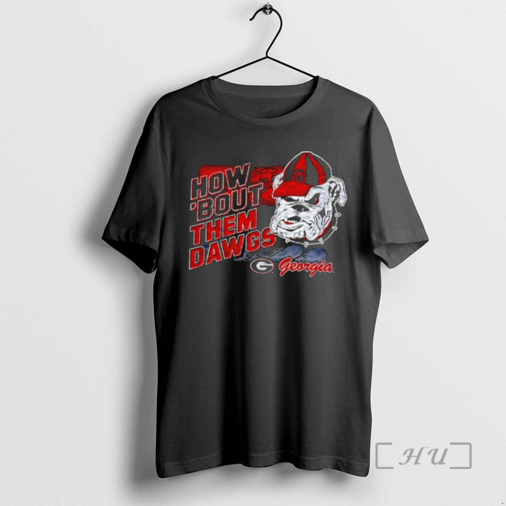 Officials Georgia Bulldogs How Bout Them Dawgs Retro T-Shirts, Hoodie, Sweatshirt | TeeBloomCo.com